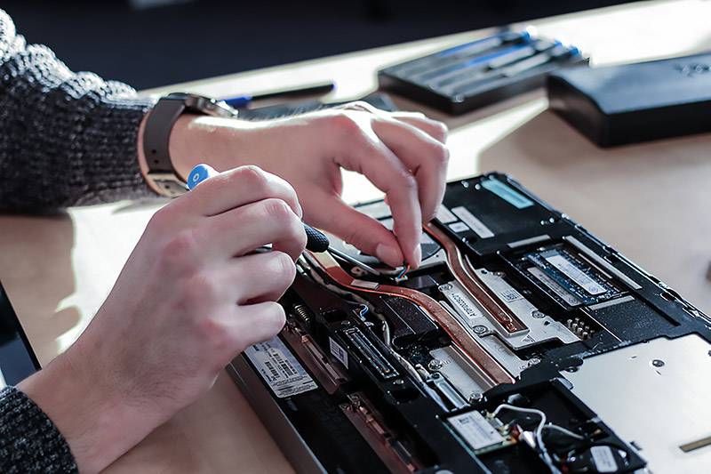 Laptop Repair An image about Alliance Computers' ability to repair laptops and other computer devices.