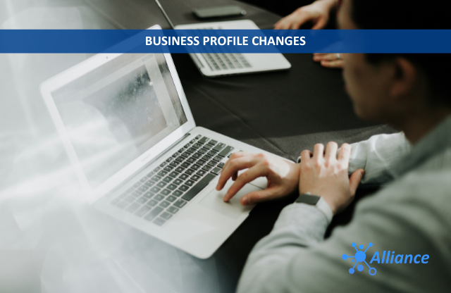 Business Profile Changes Business Profile Changes
